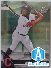 2021 Bowman Platinum Aqua Icy Foil Aaron Bracho /299